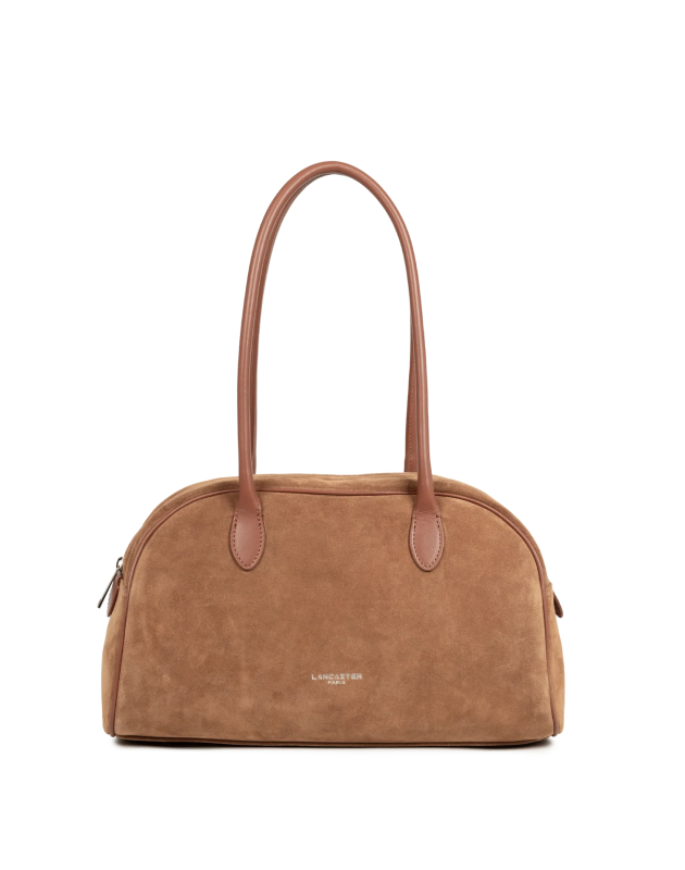 LANCASTER- Shopper grande a spalla Suède