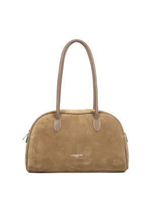 LANCASTER- Shopper grande a spalla Suède