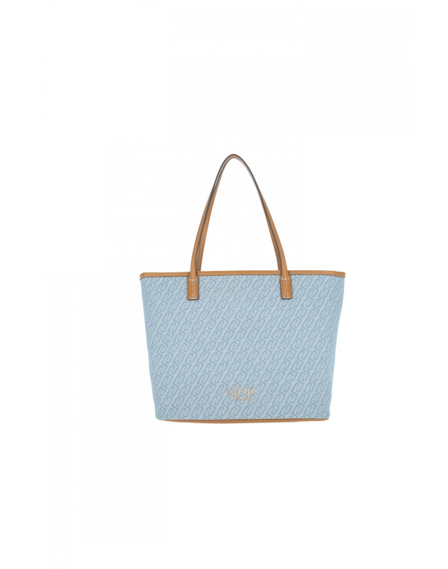 LIU JO- Tote bag in tessuto jacquard