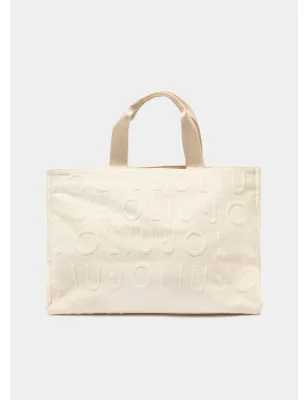 LIU JO- Borsa tote media in maglia