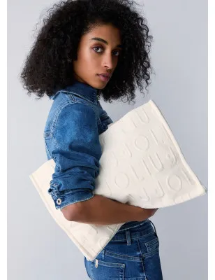 LIU JO- Borsa tote media in maglia