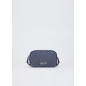 LIU JO- Borsa a tracolla piccola in denim jacquard