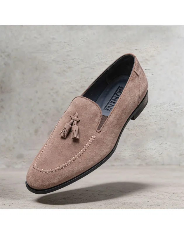 G.B. - Mocassino in camoscio