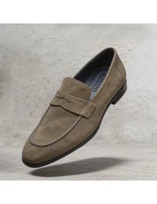 G.B. - Mocassino in camoscio