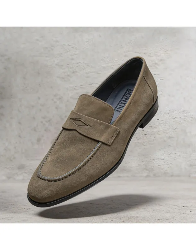 G.B. - Mocassino in camoscio