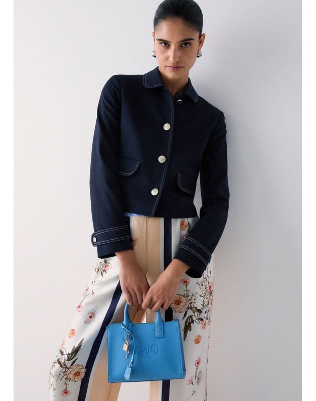 LIU JO- Borsa a mano piccola con charm