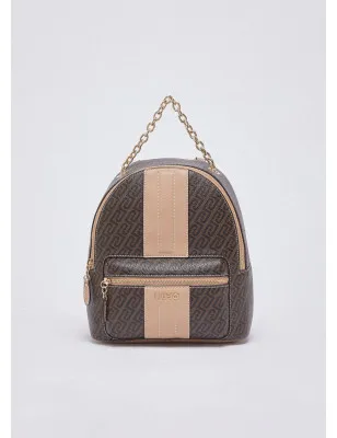 LIU JO- Zaino con dettaglio chain