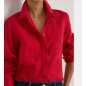 RALPH LAUREN- Camicia di lino dalla vestibilità comoda