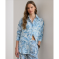 RALPH LAUREN- Camicia in lino a fantasia paisley, vestibilità comoda.