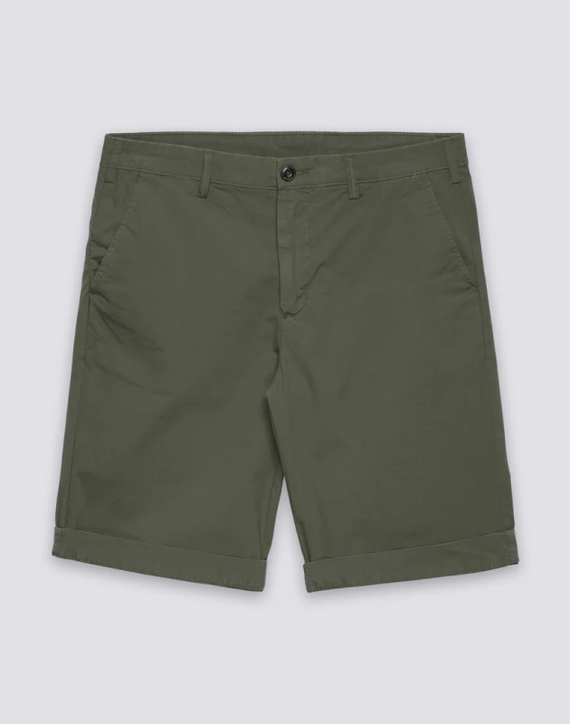 SUNDEK- WALKSHORT UOMO TINTO CAPO IN POPELINE STRETCH