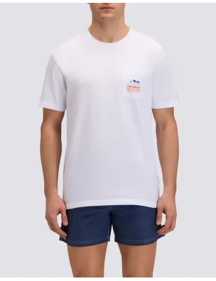 copy of SUNDEK- T-SHIRT UOMO A GIROCOLLO CON STAMPA TIDAL SURFER