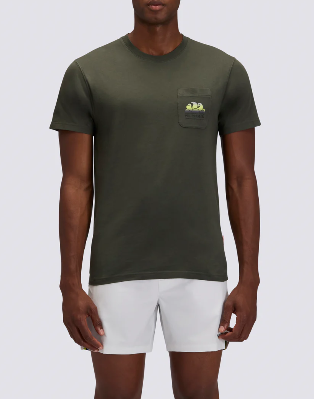 copy of SUNDEK- T-SHIRT UOMO A GIROCOLLO CON STAMPA TIDAL SURFER
