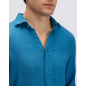 SUNDEK- CAMICIA DA UOMO IN LINO TINTO CAPO
