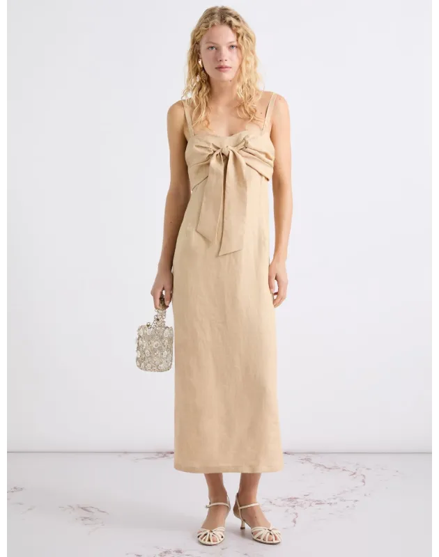 MARELLA- MLLVICARIO - Abito a tubino in puro lino