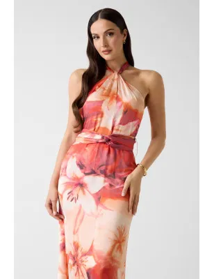 MARCIANO by GUESS- Vestito lungo con stampa floreale Marciano