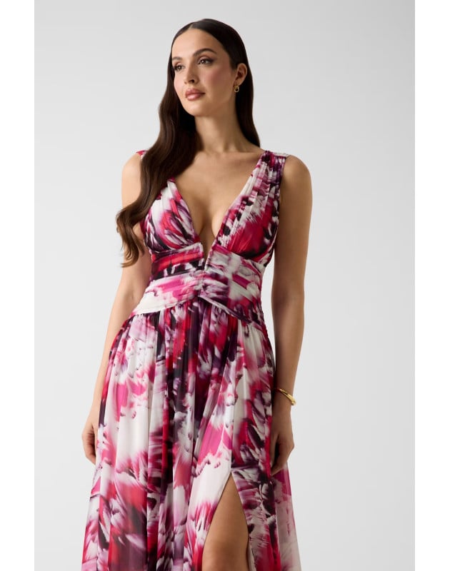 MARCIANO by GUESS- Vestito lungo con stampa floreale Marciano