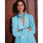 MARELLA - MLLGIUGNO - Blazer in envers satin con cintura