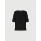 MARELLA- VANESSA - Blusa in envers satin con manica corta