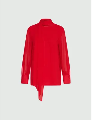 MARELLA- MLTCRESTA - Blusa in georgette crêpe