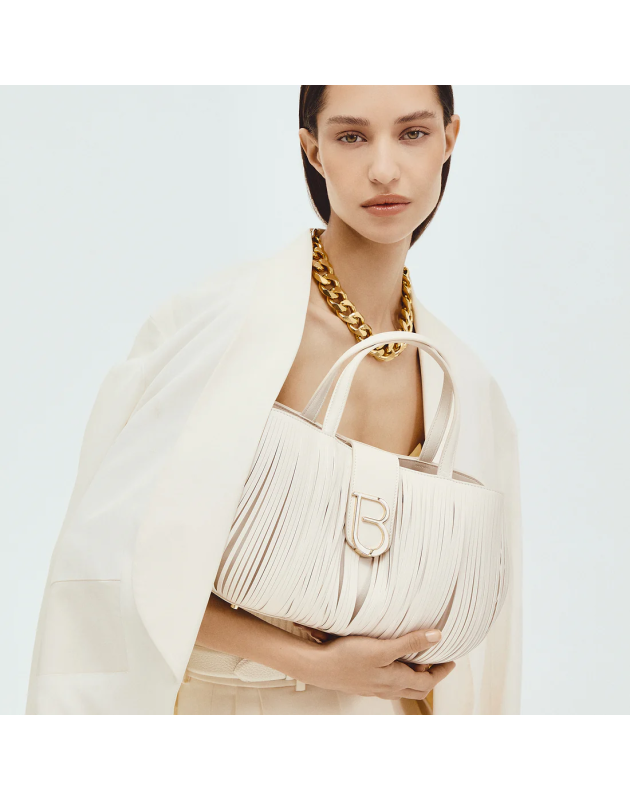 TOSCA BLU- Borsa a mano intagliata Taormina