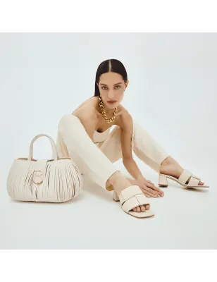 TOSCA BLU- Borsa a mano intagliata Taormina