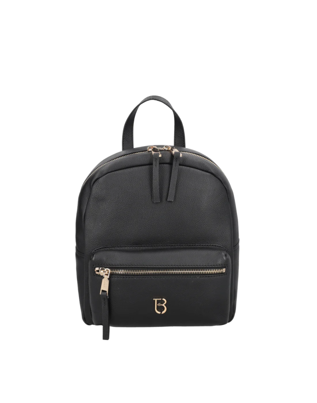 TOSCA BLU- Zaino Roma in pelle con tasca