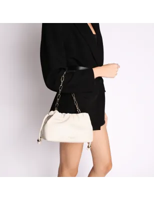 TOSCA BLU- Pochette Harper in pelle con coulisse