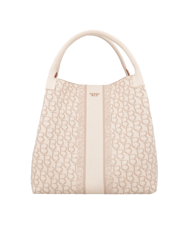 TOSCA BLU- Borsa a mano grande logata Saint Tropez