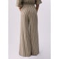 LIU JO- Pantaloni in rayon a righe