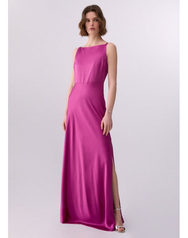 LIU JO- Abito lungo in raso