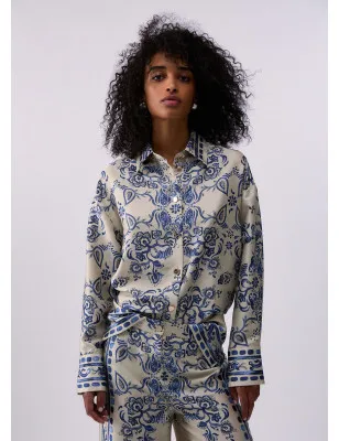 LIU JO- Camicia con stampa foulard