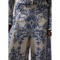LIU JO- Pantaloni con stampa foulard