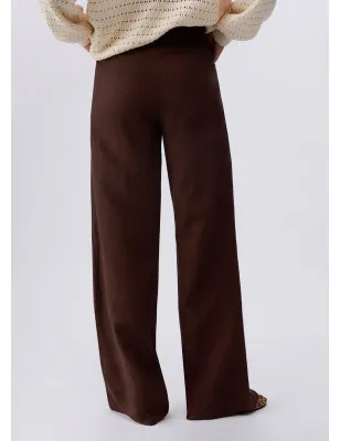 LIU JO- Pantaloni in misto lino