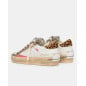 CRIME LONDON- SK8 DELUXE WEDGE GOLD ANIMALIER