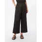 MAX MARA- Pantalone crop in tela ramié