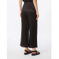 MAX MARA- Pantalone crop in tela ramié