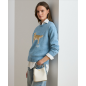 RALPH LAUREN- SECCHIELLO REESE PICCOLO CON MOTIVO A TRAPEZIO
