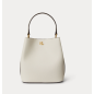 RALPH LAUREN- SECCHIELLO REESE PICCOLO CON MOTIVO A TRAPEZIO