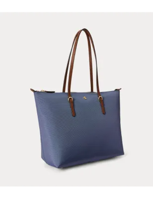 RALPH LAUREN- Borsa tote media in nylon Keaton