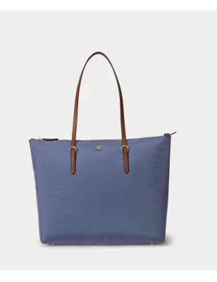 RALPH LAUREN- Borsa tote media in nylon Keaton