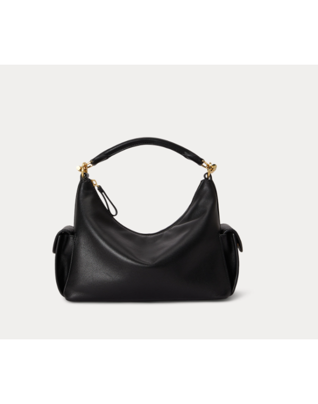 RALPH LAUREN- Borsa a tracolla piccola Blake in pelle Nappa
