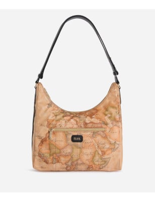 ALVIERO MARTINI- Soft Petals borsa sottospalla Nera