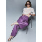 LIU JO- Pantaloni flare a vita alta