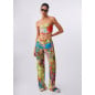 LIU JO- Pantaloni in raso stampato LIU JO- Pantaloni in raso stampato