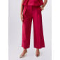 LIU JO- Pantaloni flare in popeline LIU JO- Pantaloni flare in popeline
