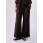 LIU JO- Pantaloni flare in popeline LIU JO- Pantaloni flare in popeline