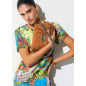 LIU JO- T-shirt in raso stampato