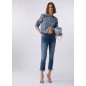 LIU JO- Jeans skinny con risvolto