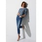 LIU JO- Jeans skinny con risvolto