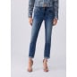 LIU JO- Jeans skinny con risvolto